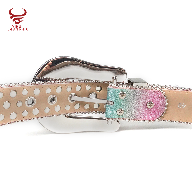 Shiny Diamond Designer BB Belt For Men And Women Multicolored With